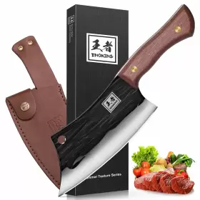 755340768027 ENOKING Meat Cleaver Forged Chef Knife High