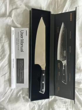 CKS-D001-B ENOWO Damascus Chef Knife Forged Steel #2