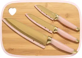 741393588972 EPOCA Hilton Reversible Cutting Board Cutlery