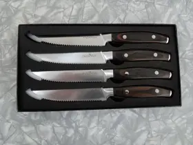 5266781 EQUINOX Riveted Steak Knife Set Box