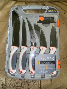 EM-1 ERGO MAX Titanium Coated Blades Knife Set