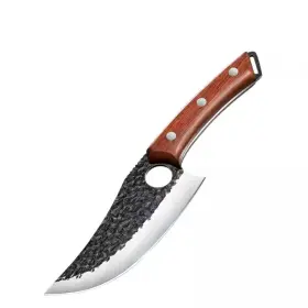 313088319316 ESEPONY Steel Partial Tang Boning Knives Wood