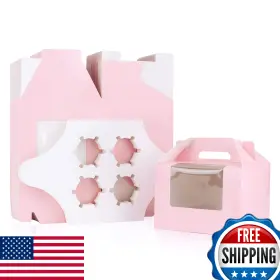 B088LX7GWQ EUSOAR Pink Cupcake Inserts