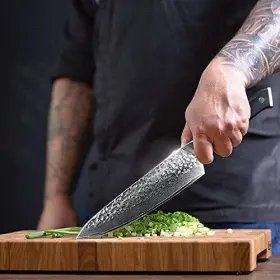 783495001348 EVERYTHING FOR THE MISTRESS Chefs Knife Damascus #2