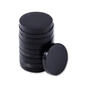 BUF-SPCR-1525-BK-10 EZSMITH Knife Handle Spacers Buffalo Horn