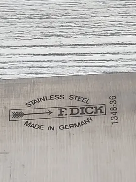 1447-30 F.DICK Cooks Knife Steel #2
