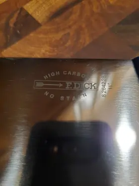 710859576211 F. DICK Butcher Knife #3