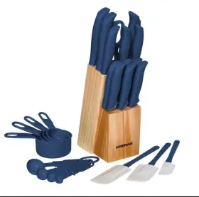 045908129811 FARBERWARE Grip Cutlery Set