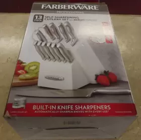 045908144760 FARBERWARE Sharpening Knife Block Set Box #3