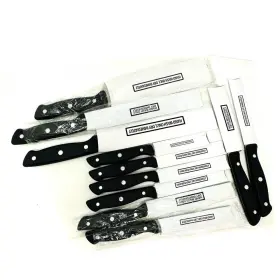 21N769 FARBERWARE Chefs Santoku Utility Paring Knife Set