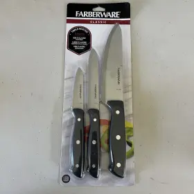 5075355 FARBERWARE Classic Triple Riveted Chef Knife Set