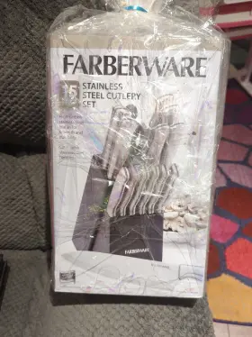 5152497 FARBERWARE Kitchen Knife Shears Cutlery Set Already #3