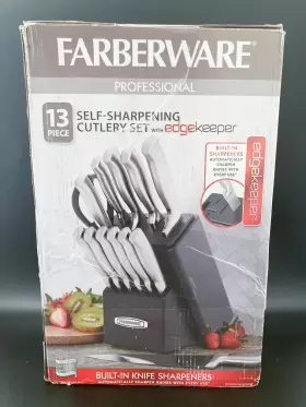 5191608 FARBERWARE Sharpening Knife Block Set