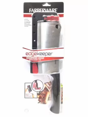 5215156 FARBERWARE Edgekeeper Triple Riveted Cleaver Knife #2