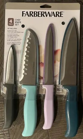 5293079 FARBERWARE Chef Knife Set