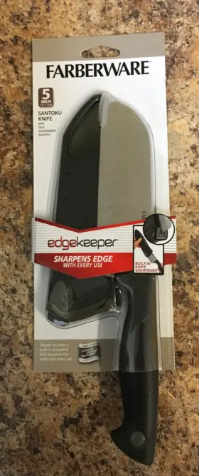 5301751 FARBERWARE Edgekeeper Santoku Knife Sharpening Sleeve