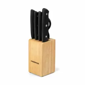 614129888519 FARBERWARE Classic Tang Tripe Riveted Knife Set