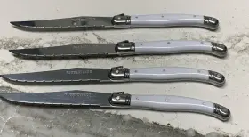 66130 FARBERWARE Laguiole Steak Knife Set Handles