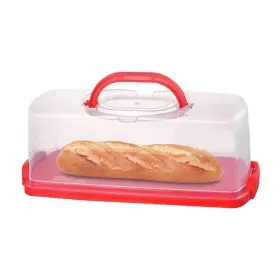 B087BMJPWL FEOOWV Loaf Bread Box Transparent Lid Cake Keeper