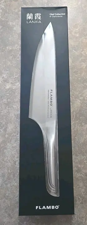 B0DMSRN9NH FLAMBO Chef Knife Steel Kitchen Knives Precision