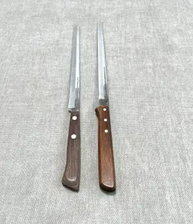 2495 FLINT ARROWHEAD Ecko Carving Slicing Knife Vanadium Set #2