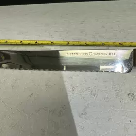 77494 FLINT BY EKCO HOUSEWARES Roast Slicer Knife Vanadium #3