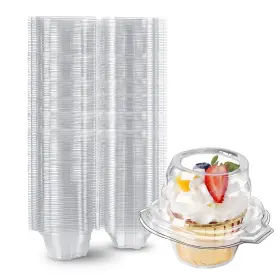 B08P2RCBTW FOODIEJOY Pack Cupcake Containers Stackable
