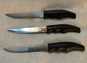 811782004199 FOREVER SHARP Gourmet Steak Knife Set Flatware