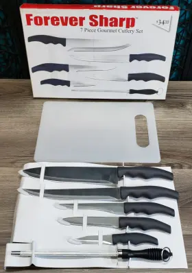 8678D FOREVER SHARP Gourmet Cutlery Knife Set Kitchen
