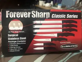 8728 FOREVER SHARP Classic Knife Set Surgical Steel Knives