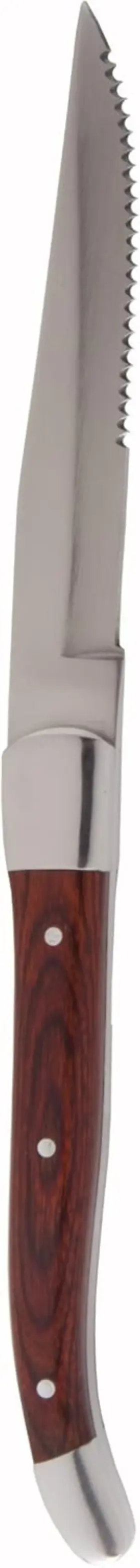 1.5.STK.SR.247 FORTESSA Provencal Serrated Steak Knife Wood
