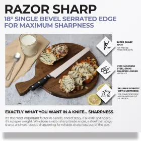 742640536876 FOXEL Bread Knife Homemade Sourdough Crust #2