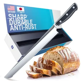 742640536876 FOXEL Bread Knife Homemade Sourdough Crust
