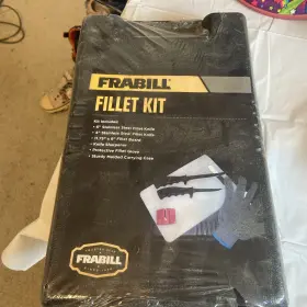 Fkwmp FRABILL Fish Angler Saltwater Fillet Knife Glove Board