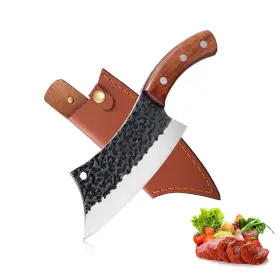 726980975076 FREELANDER Viking Meat Cleaver Knife High Carbon
