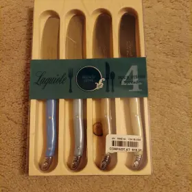 42483583144 FRENCH HOME Laguiole Spread Cheese Knifes Spoons