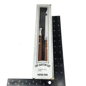 J312BD FRONTIER FORGE Carving Set Knife Fork #3