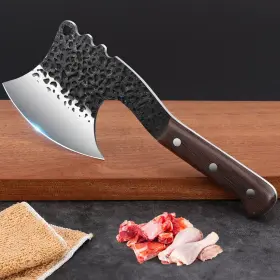 20221216 FSEOOT Handmade Meat Cleaver Axes Forged High Carbon