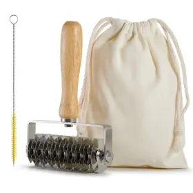 WG001 FUNNANS Pastry Lattice Roller Cutter Steel Dough