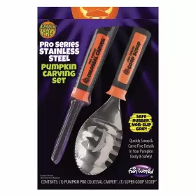 94809 FUNWORLD Steel Pumpkin Carving Tool Set
