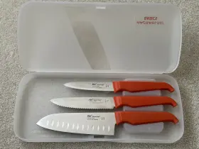 323414008709 FURI Rachel Ray Gusto Grip Knife Set Box