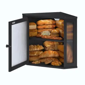 B0F3W6P24R FURSHUS Corner Bread Box Double Kitchen Countertop