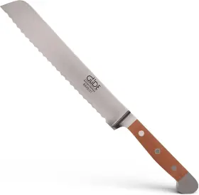 B430-21 GDE Alpha Pear Forged Serrated Bread Knife Hardened