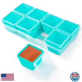 B0F5HXKS5M GEMICE Bpa Silicone Freezer Molds Portions Lids
