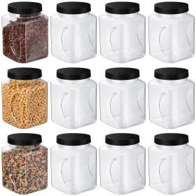 B0BZCVKKYS GERRII Jars Lids Gallon Grip Storage