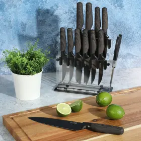 085081583901 GIBSON SOHO LOUNGE Cutlery Set Acrylic Wood #2