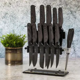 085081583901 GIBSON SOHO LOUNGE Cutlery Set Acrylic Wood #3