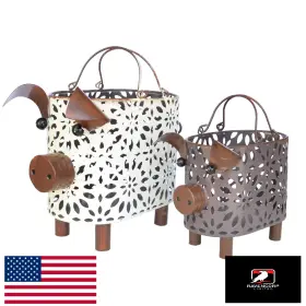 B0DBL683CR GIFTME 5 Farmhouse Storage Basket Set Kitchen Pack