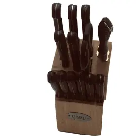 040319 GINSU Kiso Dishwasher Safe Cutlery Set Natural Block