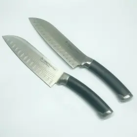 079061004784 GINSU Shoku Steel Santoku Knife Sharp